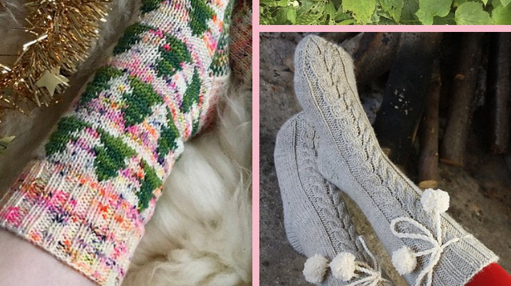 Festive Sock Pattern Roundup - Yarn Love