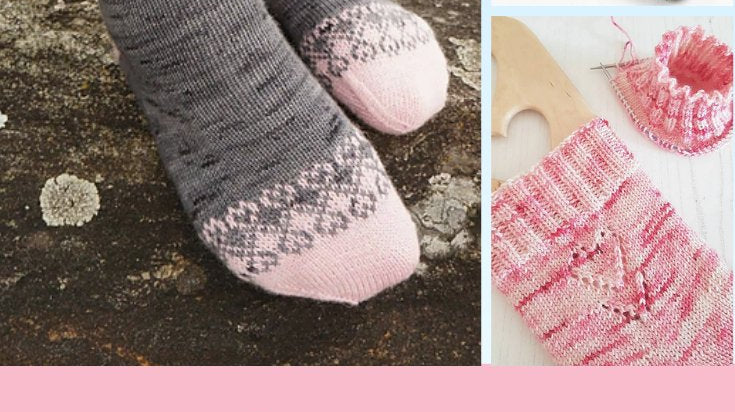 Heart Themed Sock Pattern Round Up - Yarn Love