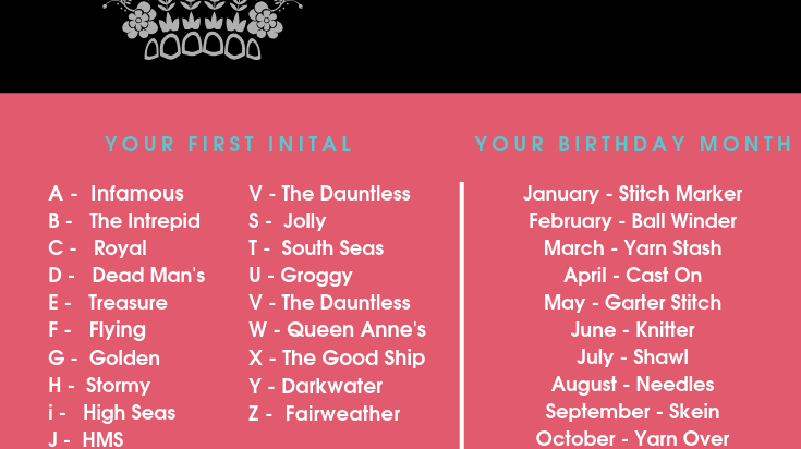 It's Knit Like A Pirate Day!!!!! - Yarn Love