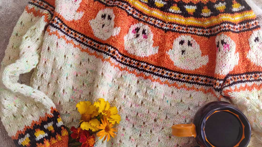 Let's Boo-gie Sweater - Yarn Love