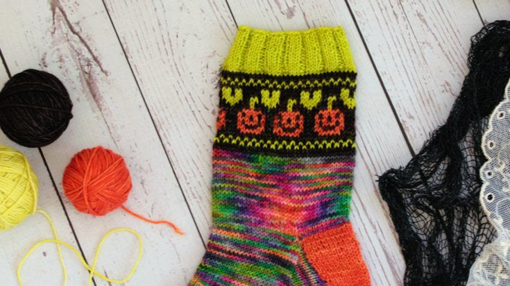 Stranded Colorwork Sock Knitting Tutorial - Yarn Love