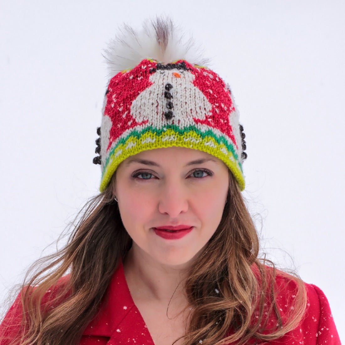 Mr. Frosty Snowman Hat Pattern - Yarn Love Yarn