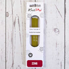 Zing Double Pointed Knitting Needles - 6" - Yarn Love needle