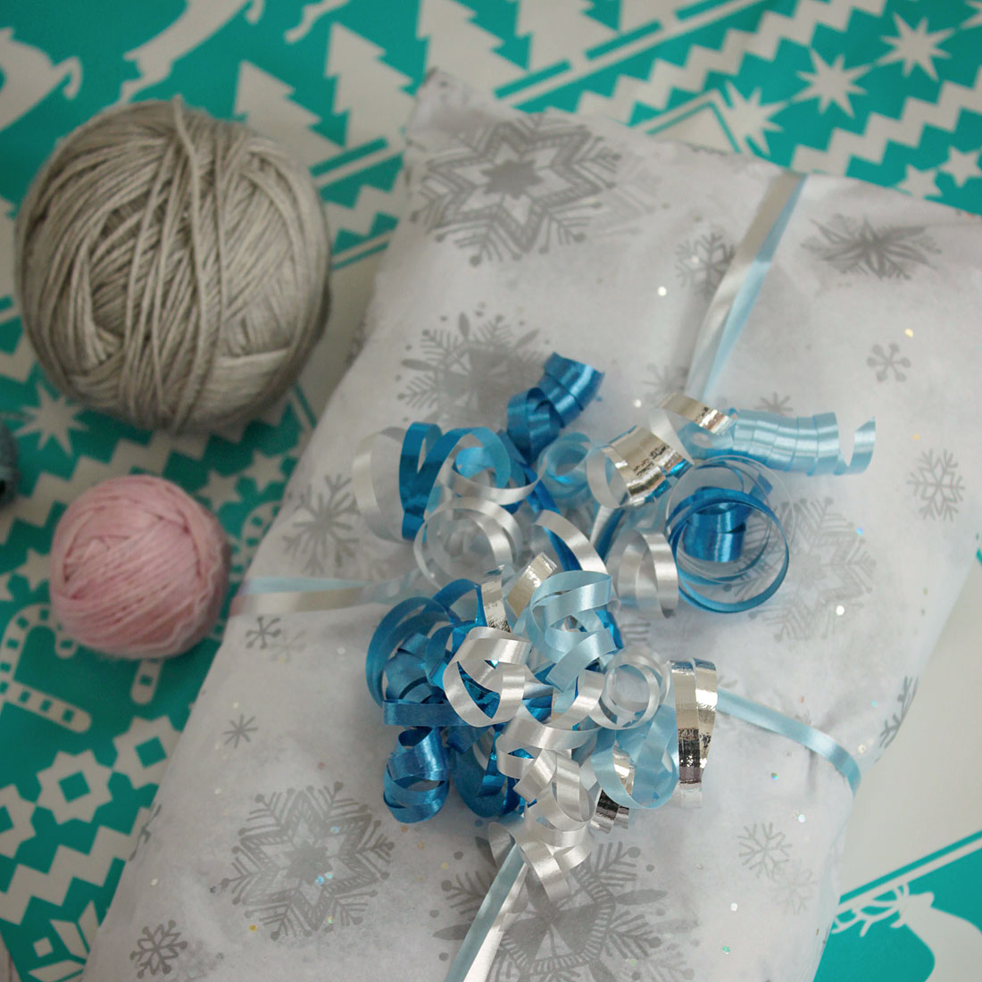Gift Wrap Yarn Love