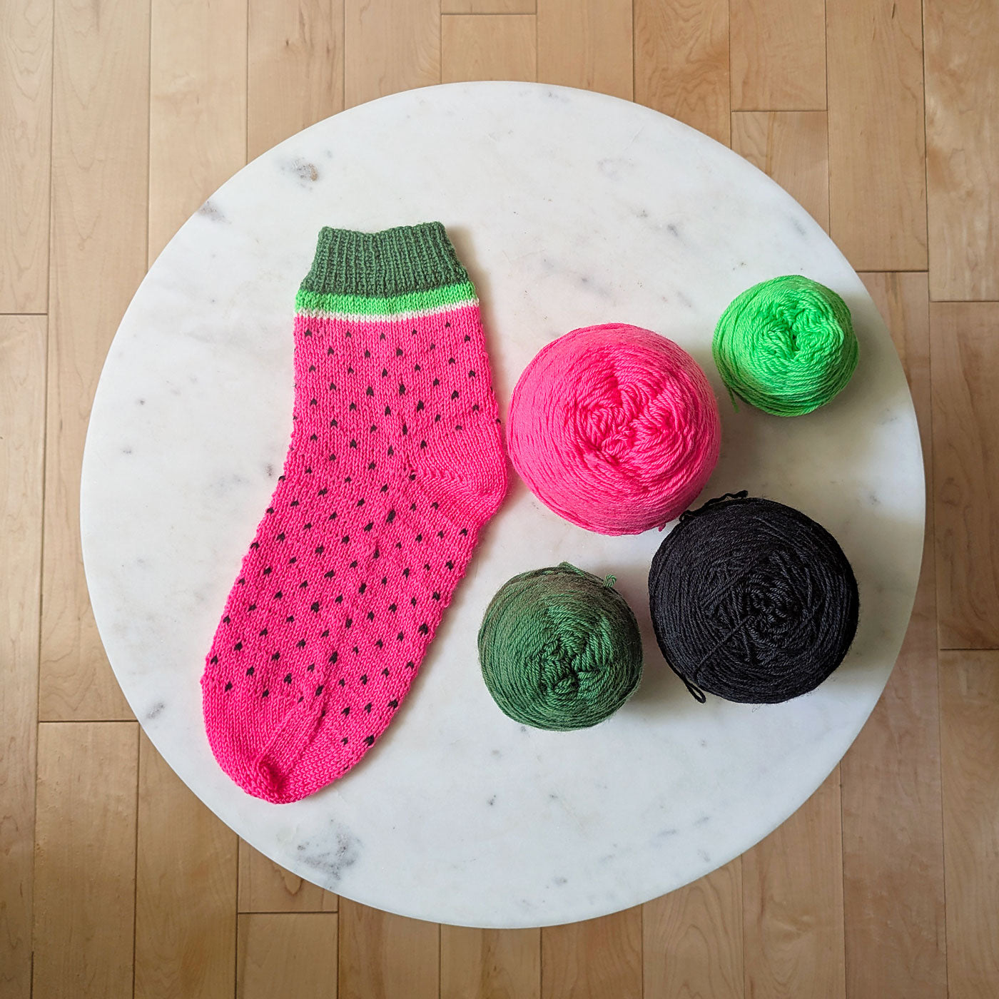 From Porch to Poolside: Crafting Joy with the One in a Melon Sock Pattern