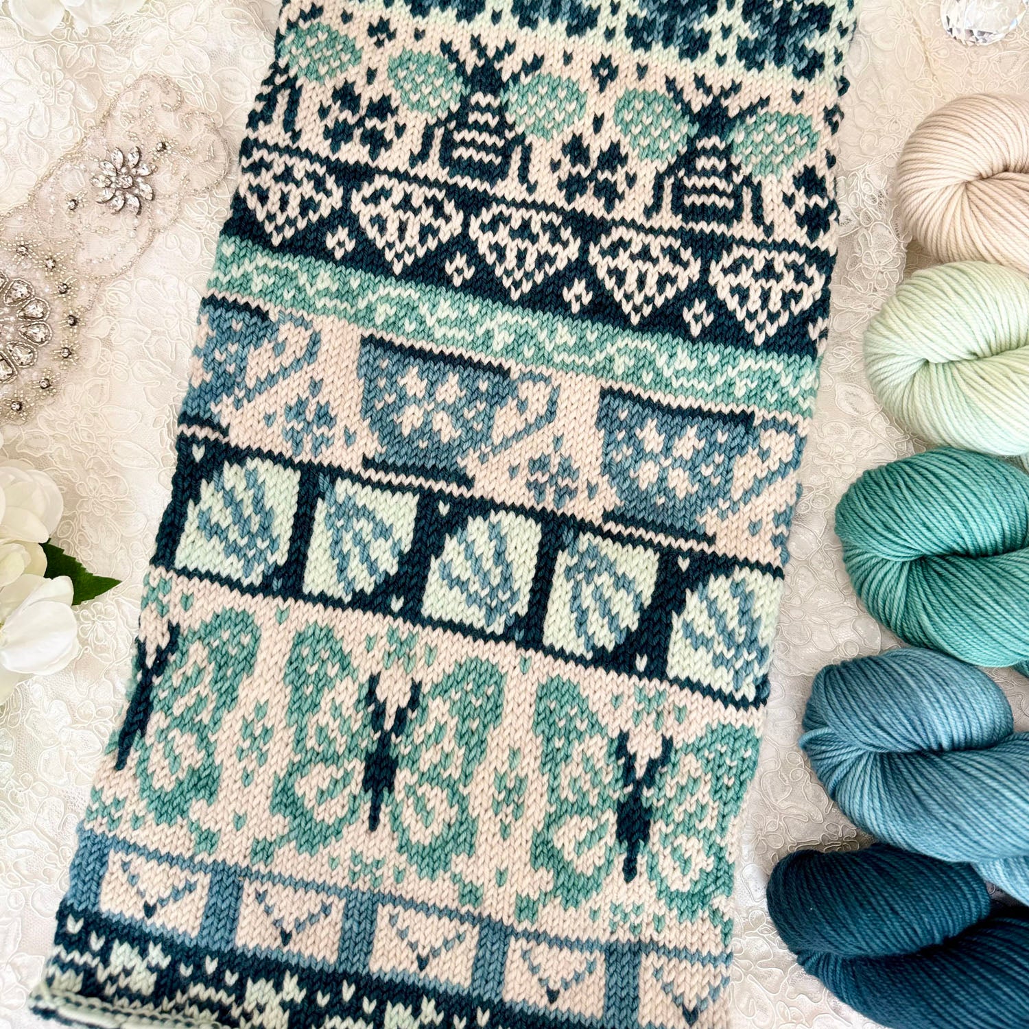 Romance Doodle Deck: Knitting Chart & Stitch Dictionary cards