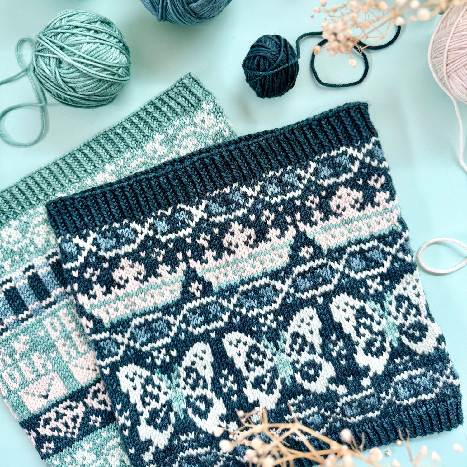 Romance Doodle Deck: Knitting Chart & Stitch Dictionary cards
