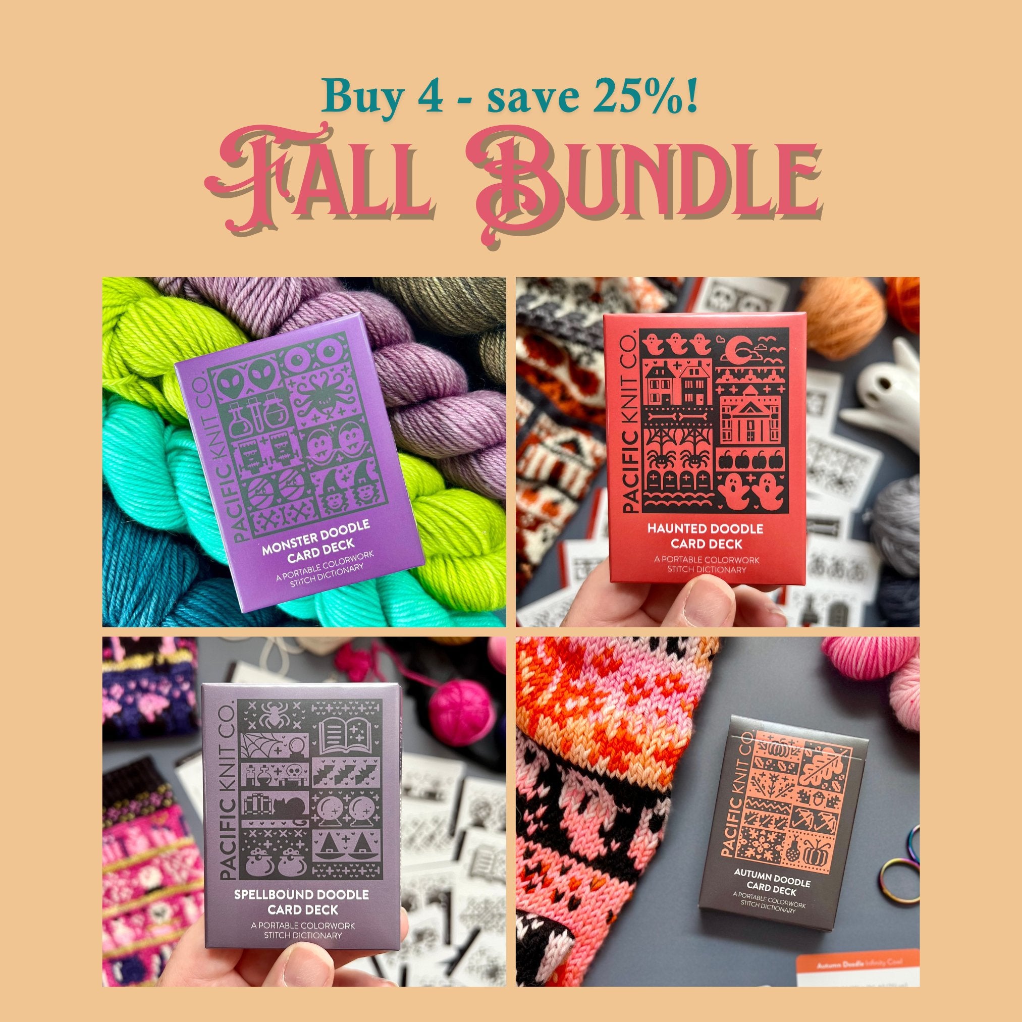 Fall & Halloween Doodle Deck Bundle - Yarn Love Pattern