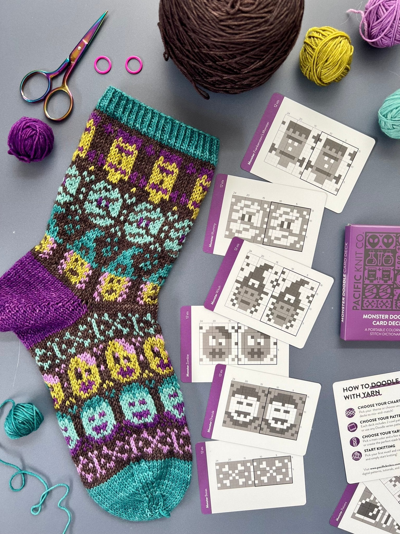 Fall & Halloween Doodle Deck Bundle - Yarn Love Pattern