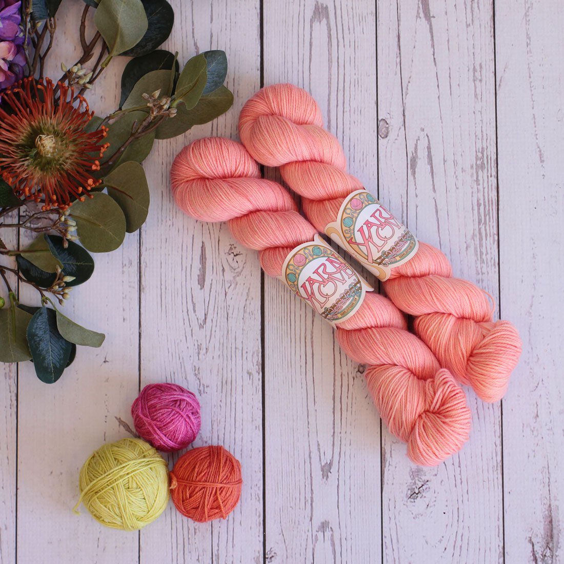Flamingo Color Yarn