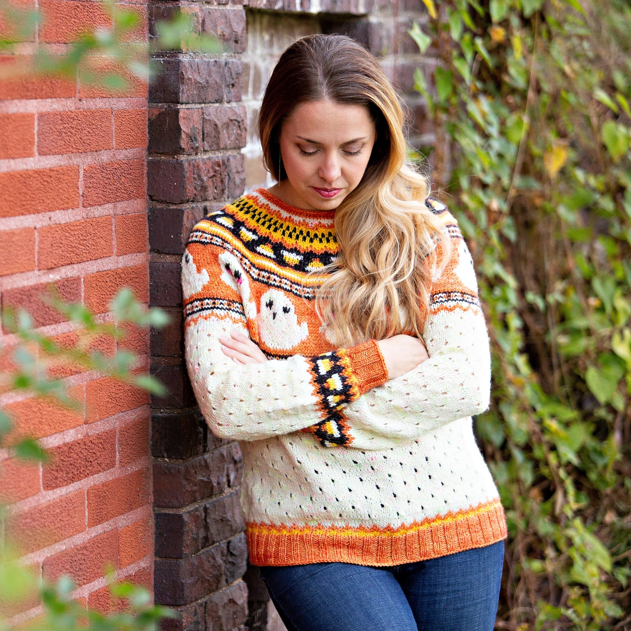 Let's Boo-gie Sweater Kit - Everyday Knits DK