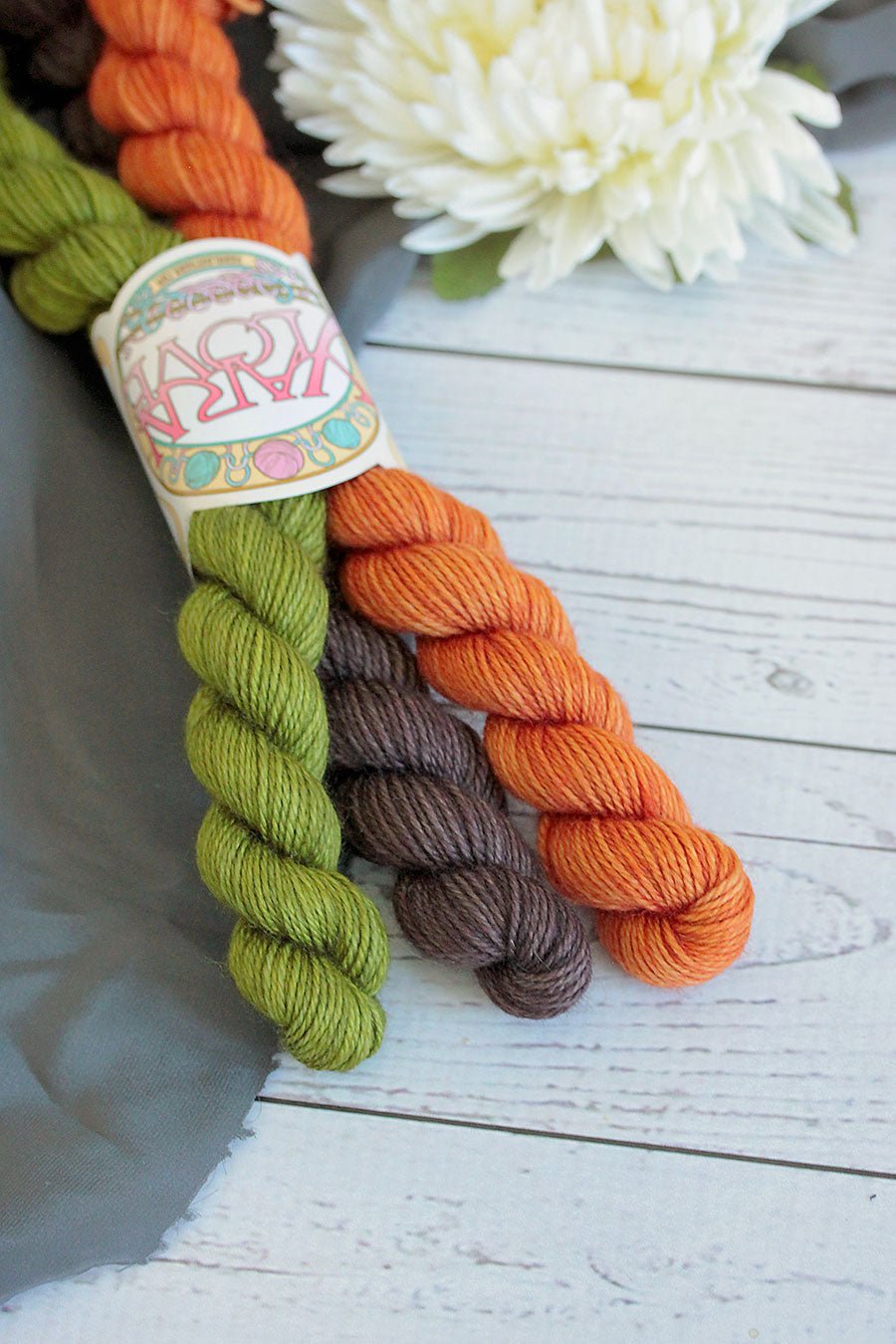 Little Acorn Socks Mini Skein Pack - Yarn Love Yarn