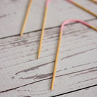 Neko Needles XXL - Curved Bamboo Flex DPNs - Yarn Love needle
