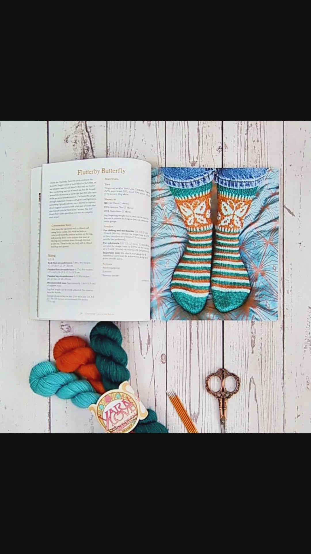 Charming Colorwork Socks Book – 25 Whimsical Sock Knitting