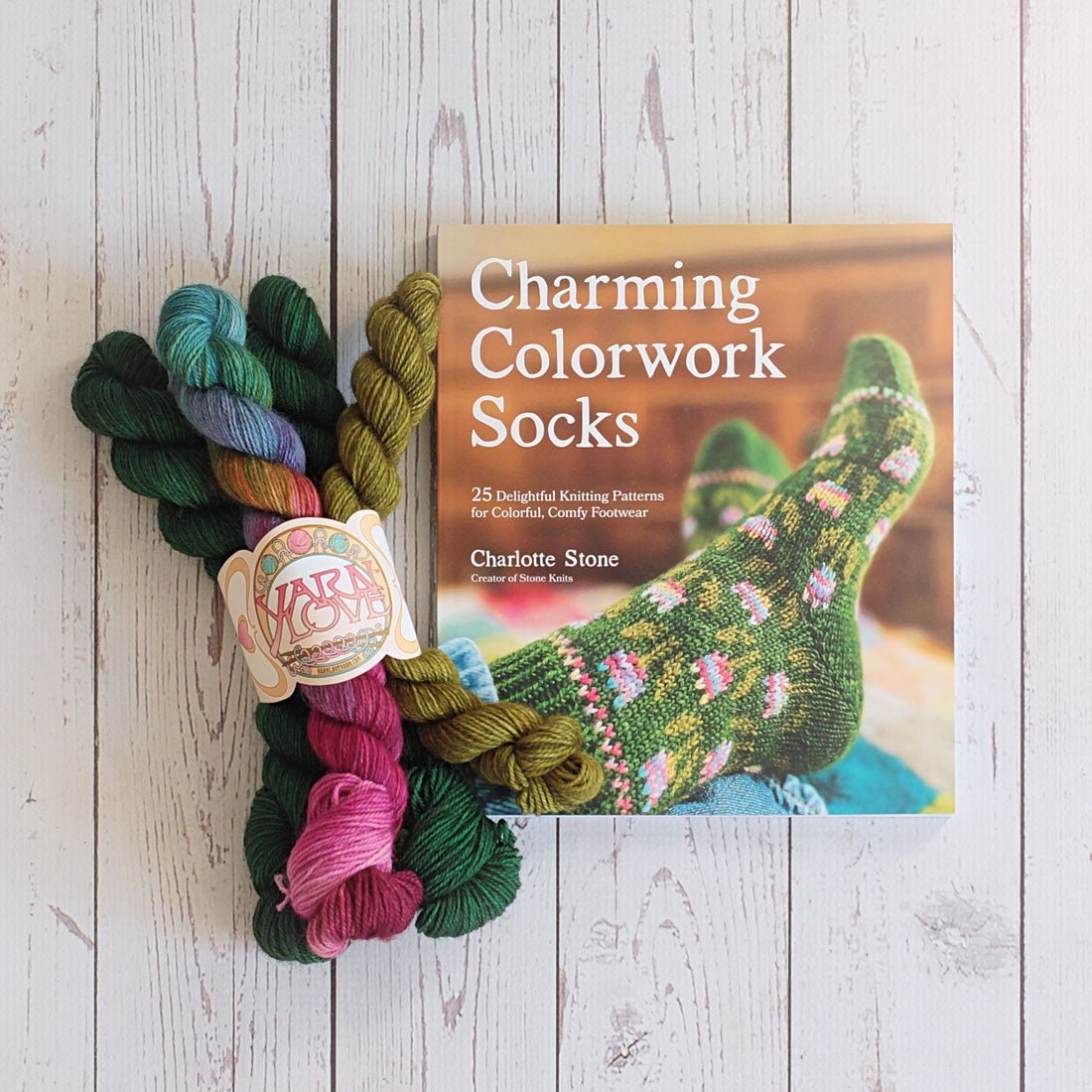 Blooming Lavender Socks Mini Skein Yarn Kit – Yarn Love