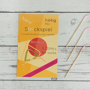 Neko Needles - Curved Bamboo Flex DPNs