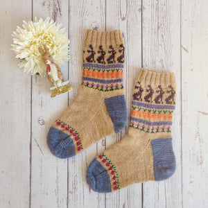 Beatrix Bunny Sock Pattern & Yarn Pack