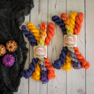 Pumpkin Carving Mini Skein Set