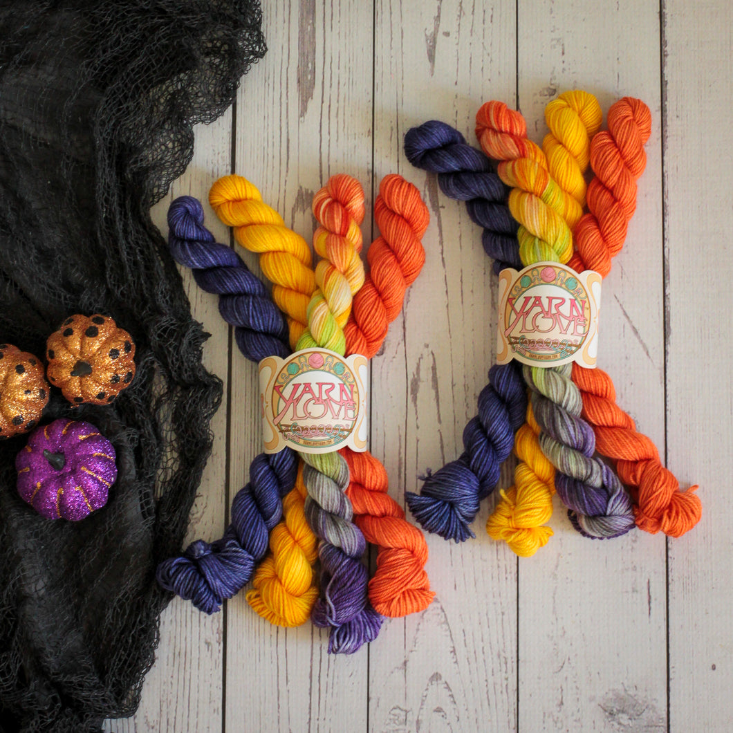 Pumpkin Carving Mini Skein Set